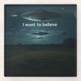 私は望信じん ガラスコースター