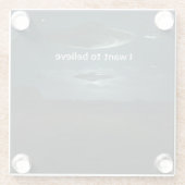 私は望信じん ガラスコースター (裏面)