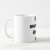 私は朝の人が苦手だ。朝か人か コーヒーマグカップ (左)