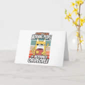 私は朝の人や朝の人や人が好きではない カード (黄色い花)