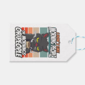 私は朝の人や朝の人や人が好きではない ギフトタグ (正面(横))