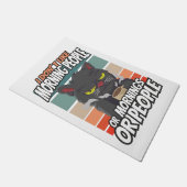 私は朝の人や朝の人や人が好きではない ドアマット (アングル)