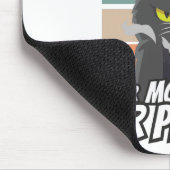 私は朝の人や朝の人や人が好きではない マウスパッド (コーナー)