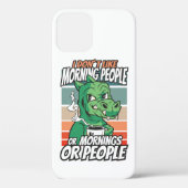 私は朝の人や朝の人や人が好きではない Case-Mate iPhoneケース (裏面)