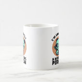 私は朝の人間パンダではない コーヒーマグカップ (中央)