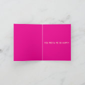 私は朝のBrew-Healy – コーヒおもしろいー カード (内部)