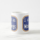 私は朝は休む コーヒーマグカップ (中央)