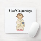 私は朝は休む マウスパッド (マウス)