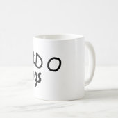 私は朝は…疲れた コーヒーマグカップ (正面右)