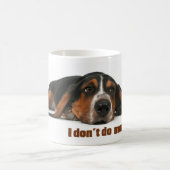 私は朝をしません コーヒーマグカップ (中央)