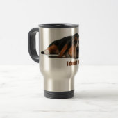 私は朝をしません トラベルマグ (正面左)