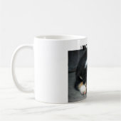 私は朝-オーストラリアの羊飼いのマグ--をしません コーヒーマグカップ (左)