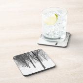 私は木に寄り添うように コースター (右側)