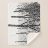 私は木に寄り添うように シェルパブランケット (正面)