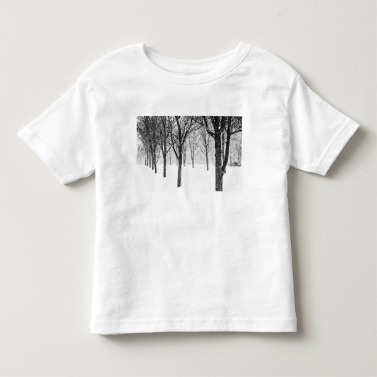 私は木に寄り添うように トドラーTシャツ (正面)