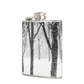 私は木に寄り添うように フラスク (左)