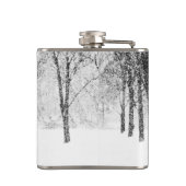 私は木に寄り添うように フラスク (裏面)