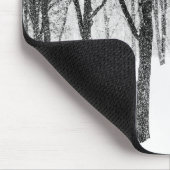 私は木に寄り添うように マウスパッド (コーナー)