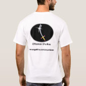 私は木を憎みます! ワイシャツ Tシャツ (裏面)