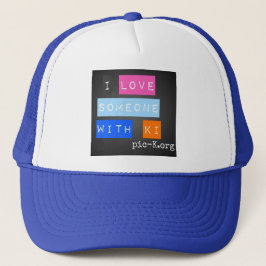 私は木帽子で人を愛している キャップ