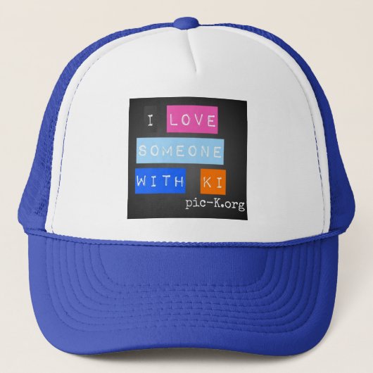 私は木帽子で人を愛している キャップ (正面)