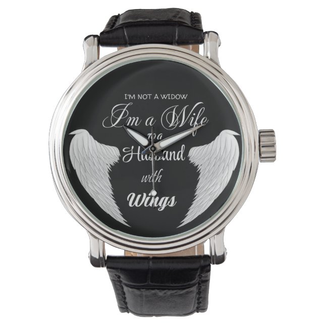 私は未亡人ではない私は翼のある夫の妻 腕時計 (正面)