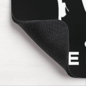 私は未婚の母のマウスパッドを支えます マウスパッド (コーナー)