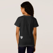 私は未来のトレンディーモダン Tシャツ (裏面フル)