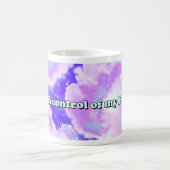 私は未来を支配している コーヒーマグカップ (中央)