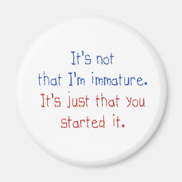 私は未熟ではない マグネット