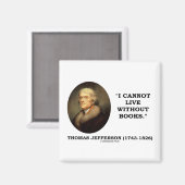 私は本がないと生きられない マグネット (正面/裏面)