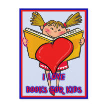 私は本が大好き子供へ