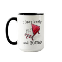 私は本とピアノ、本物のフリーハンドアートが大好き