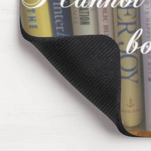 私は本なしに住むことができません マウスパッド (コーナー)