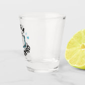 私は本のおたく ショットグラス (右)