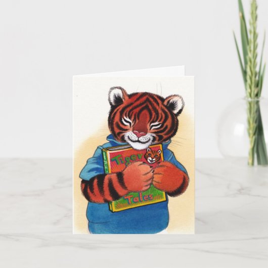 私は本のサンキューカードが大好き サンキューカード (正面)