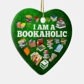 私は本の持ち主だ セラミックオーナメント (右)