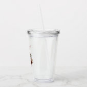 私は本はスパイシーでコーヒーはアイスが好き アクリルタンブラー (左)