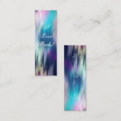 私は本を愛します! しおり スキニー名刺 (正面/裏面)