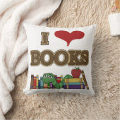 私は本を愛します クッション (ブランケット)