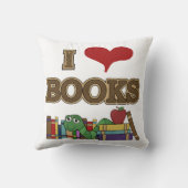 私は本を愛します クッション (裏面)