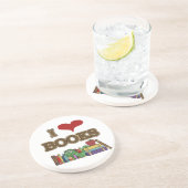 私は本を愛します コースター (側面)