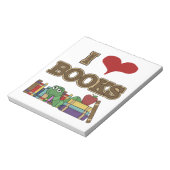 私は本を愛します ノートパッド (回転)
