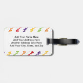 私は本を愛します ラゲッジタグ (裏面横)