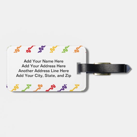 私は本を愛します ラゲッジタグ (裏面横)