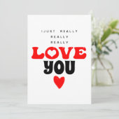 私は本当にあなたがバレンタインデーのカードを愛している (スタンド正面)