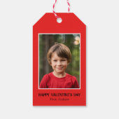 私は本当にあなたを掘る教室の写真バレンタインデー ギフトタグ (裏面)