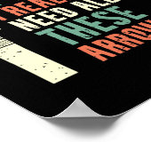 私は本当にこれらの矢印の矢印の全てを必要とする ポスター (角)