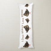 私は本当にアヒルが大好き抱き枕 ボディピロー (裏面 (縦))