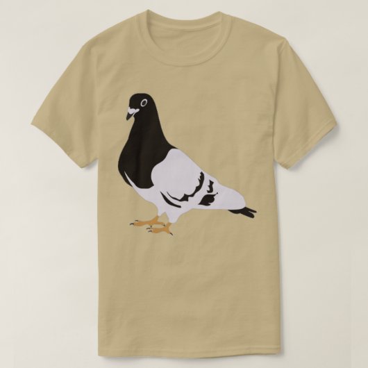 私は本当にハトが好き2 Tシャツ (デザイン正面)